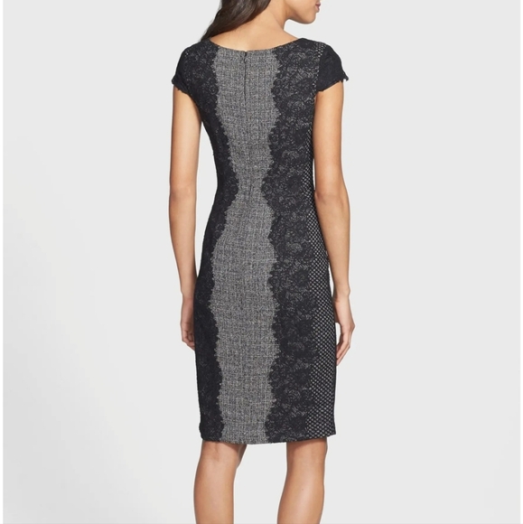 Betsey Johnson Lace Tweed Sheath Dress - Picture 2 of 16